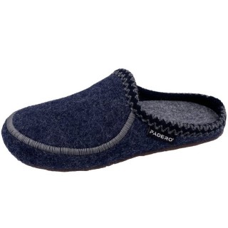 PADERO MANNI Pantoffel Wollfilz Hausschuh