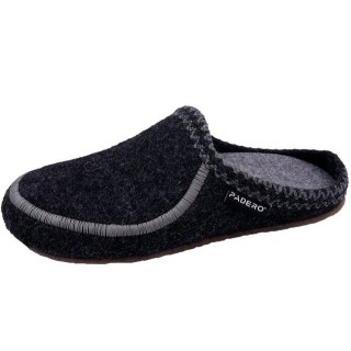 PADERO MANNI Pantoffel Wollfilz Hausschuh