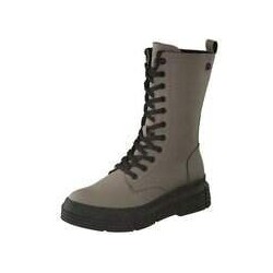 s.Oliver Schnürstiefelette Damen grau|grau