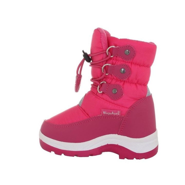 Playshoes Winter-Bootie zum Schnüren Hüttenschuhe