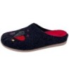 PADERO Damen Pantoffel Filz Hausschuh