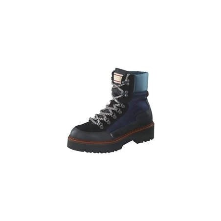SCOTCH & SODA Olivine Schnür Boots Damen blau|blau