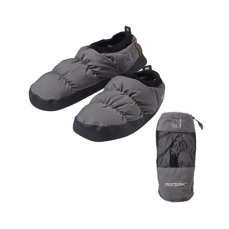 Nordisk Daunenschuhe Daunen Pantoffeln Puschen Hüttenschuhe Hausschuhe Hüttenschuh Bettschuh Damen & Herren