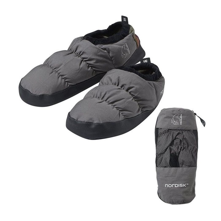 Nordisk Daunenschuhe Daunen Pantoffeln Puschen Hüttenschuhe Hausschuhe Hüttenschuh Bettschuh Damen & Herren