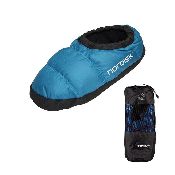 Nordisk Daunenschuhe Daunen Pantoffeln Puschen Hüttenschuhe Hausschuhe Hüttenschuh Bettschuh Damen & Herren