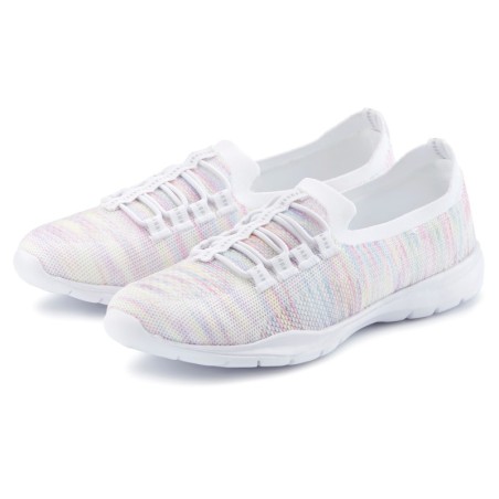 LASCANA Sneaker, Slipper, Halbschuh, zum Reinschlüpfen, leichtes Meshmaterial VEGAN