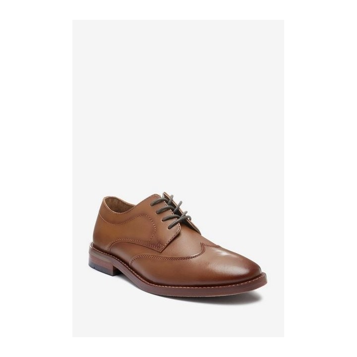 Next Schnürschuhe mit Flügelkappe aus Leder Schnürschuh (1-tlg)
