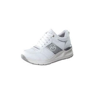 Tom Tailor Keilsneaker Damen weiß|weiß