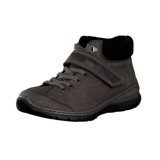 Rieker Rieker Damen Schnürschuh grau Schnürschuh