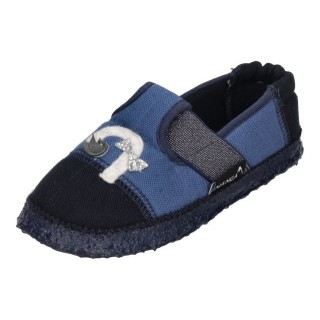 NANGA Mieze Hausschuh Marine