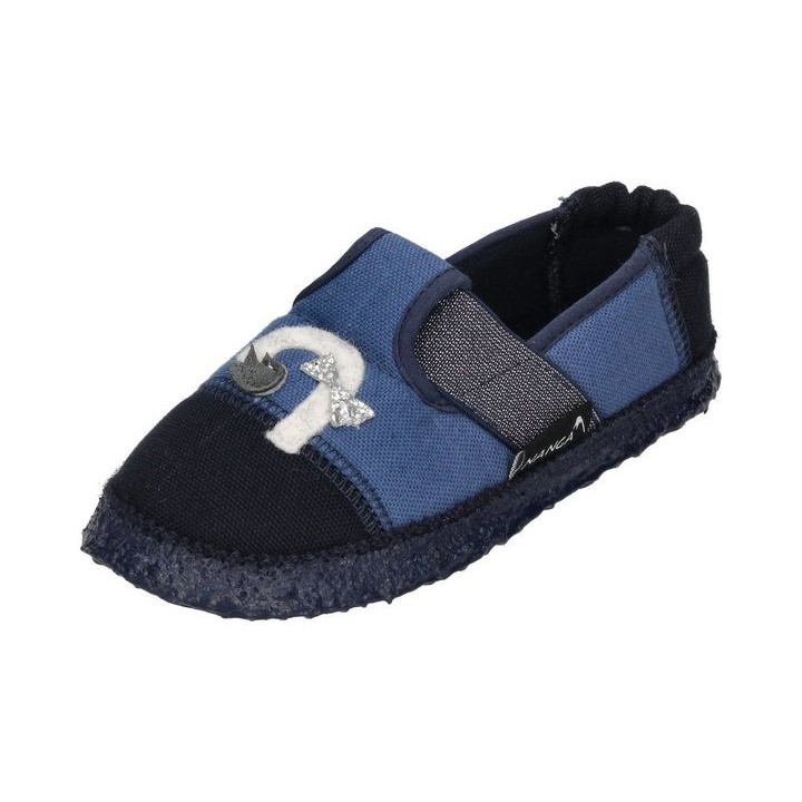 NANGA Mieze Hausschuh Marine