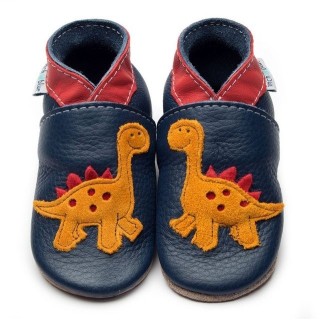 Inch Blue Inch Blue Babyschuhe Dino Navy Lauflernschuh