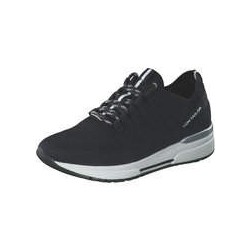 Tom Tailor Schnürsneaker Damen schwarz|schwarz