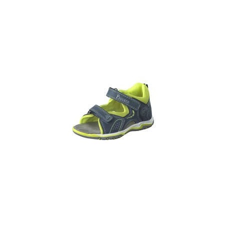 Puccetti Lauflern Sandale Jungen blau|blau|blau