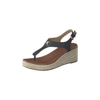 Michael Kors Laney Thong Keilsandale Damen schwarz|schwarz