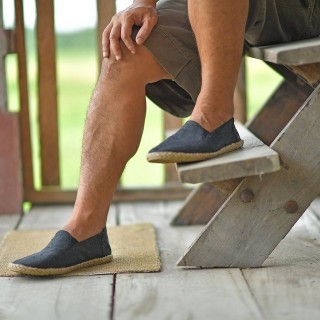 virblatt Espadrilles Herren & Damen, Hanf, Sommerschuhe Herren Espandrillos Espadrille UNISEX