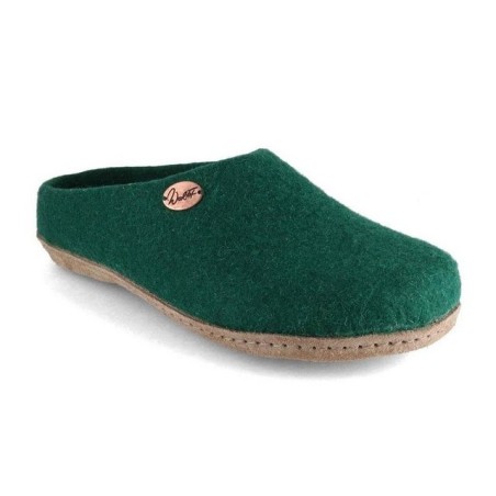 WoolFit handgefilzte Pantoffeln für Damen und Herren aus 100% Wolle Hausschuh ideal für eigene Einlagen