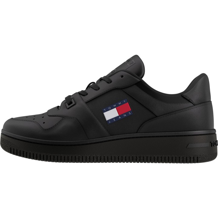 Tommy Jeans Sneaker "TJM RETRO BASKET ESS", Freizeitschuh, Halbschuh, Schnürschuh, im Basket-Style