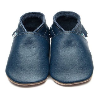 Inch Blue Inch Blue Babyschuhe Moccasin Navy Lauflernschuh