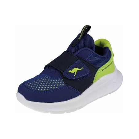 Kangaroos  Babyschuhe Klettschuhe dk.navy-limette 00004-4350 K-IR Rush V