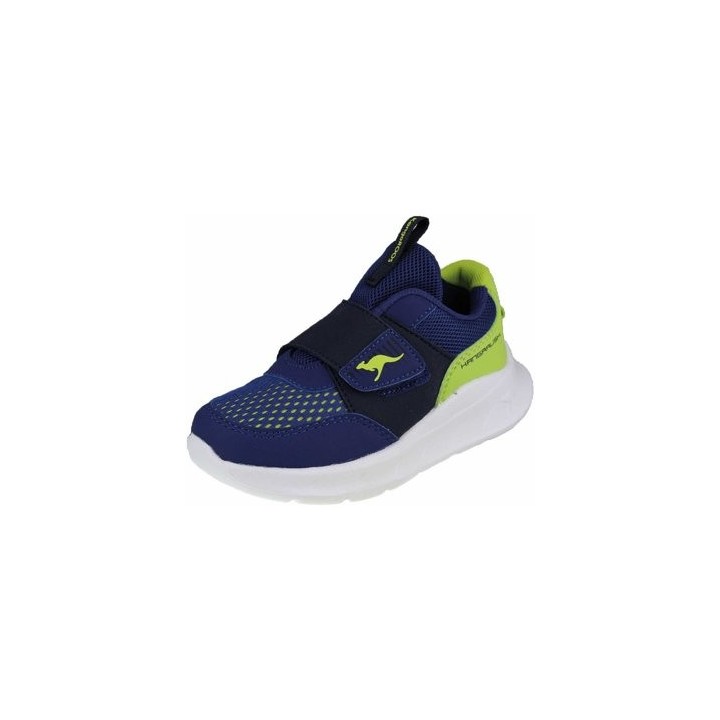 Kangaroos  Babyschuhe Klettschuhe dk.navy-limette 00004-4350 K-IR Rush V