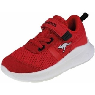 Kangaroos  Babyschuhe Maedchen fiery red (mittel-schwarz) 02097-6173 K-IR Fast EV