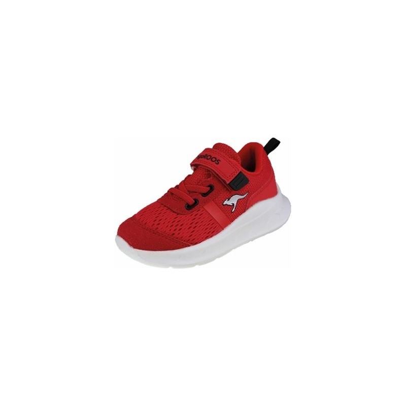 Kangaroos  Babyschuhe Maedchen fiery red (mittel-schwarz) 02097-6173 K-IR Fast EV