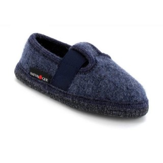 Haflinger leichtes an- und ausziehen Hausschuh mit Gummizug