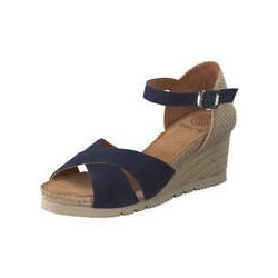 Unisa Keilsandale Damen blau|blau