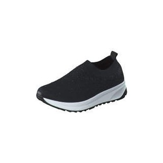 NONAMES Slip On Sneaker Damen schwarz|schwarz