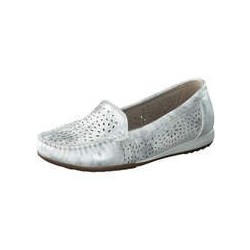 Charmosa Mokassin Damen silber|silber