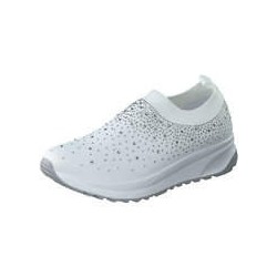 NONAMES Slip On Sneaker Damen weiß|weiß