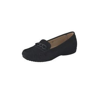 smiling for feet Mokassin Damen schwarz|schwarz