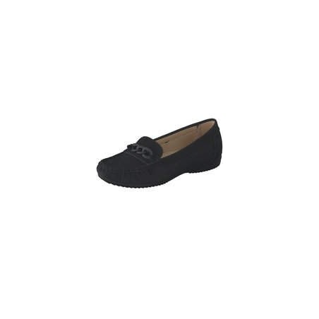 smiling for feet Mokassin Damen schwarz|schwarz