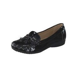 smiling for feet Mokassin Damen schwarz|schwarz