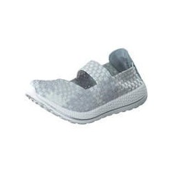Barbarella Ballerina Damen grau|grau