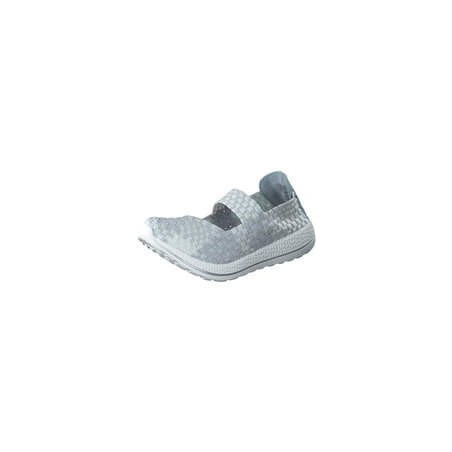 Barbarella Ballerina Damen grau|grau