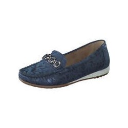 Charmosa Mokassin Damen blau|blau