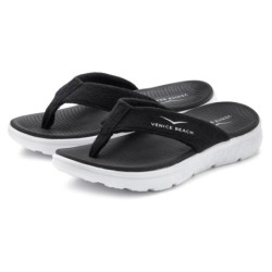 Venice Beach Badezehentrenner, Sandale, Pantolette, Badeschuh ultraleicht im sportiven Look VEGAN