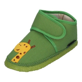 NANGA Affe Hausschuh Grün