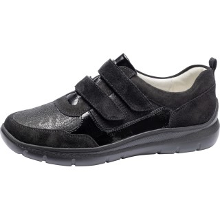 Freizeit Schnürer schwarz 41