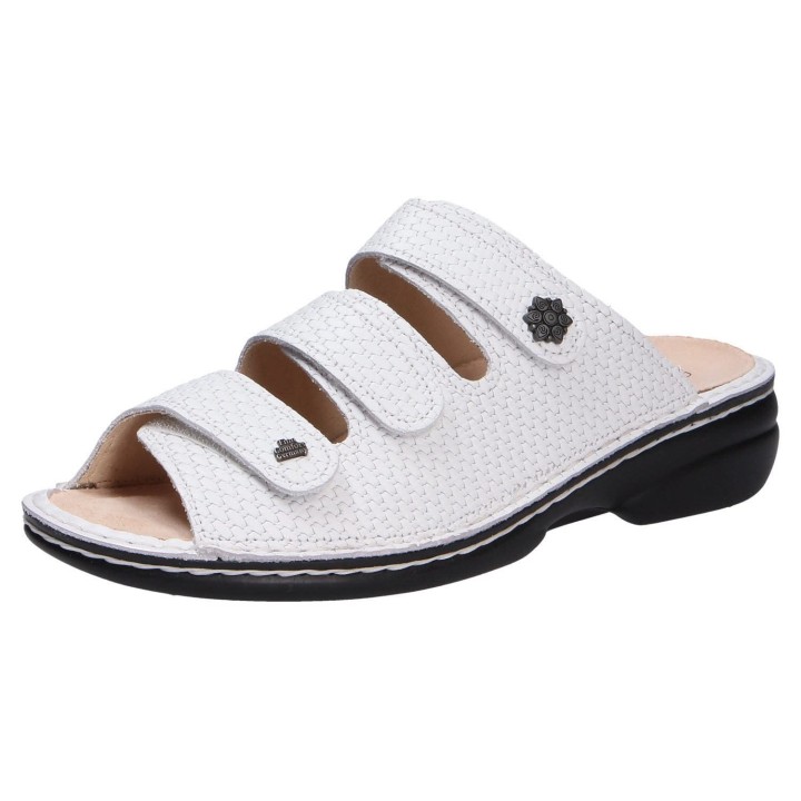 Klassische Sandalen weiss Menorca 40