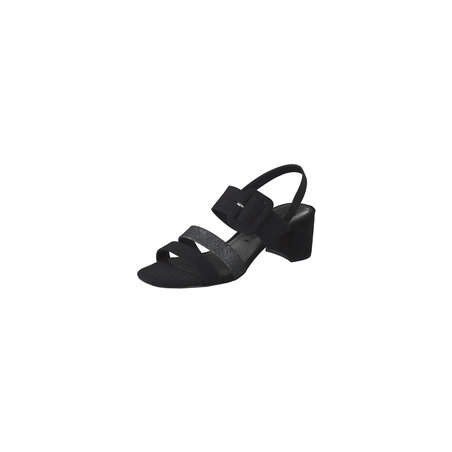 Via della Rosa Sandale Damen schwarz|schwarz