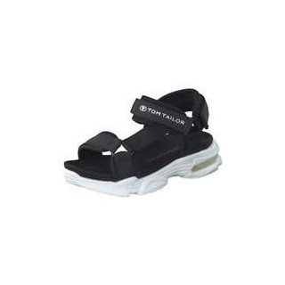Tom Tailor Trekkingsandale Mädchen schwarz|schwarz