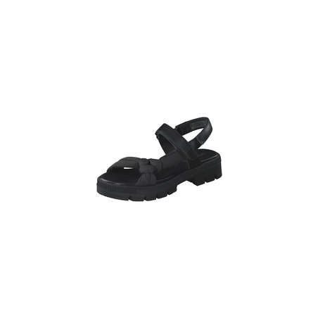 Tom Tailor Sandale Damen schwarz|schwarz