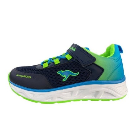 KangaROOS KangaROOS Kinder Sneaker K-OK SWIRL EV 10006-4149 DK NAVY/SKY Hallenschuh