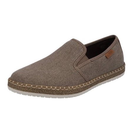 Rieker Espadrille Slipper, Strandschuh, Sommerschuh mit Stretcheinsätzen
