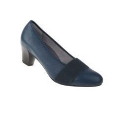 tessamino | Damen Pumps | Hirschleder | Weite H | wechselbares Fußbett mit Microfaserüberzug