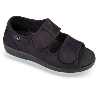 PADERO OrtoMed Klettsandale Hausschuh Verband- und Rehaschuhe