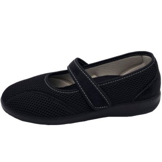 PADERO OrtoMed Damen Klettverschluss Slipper Weite H